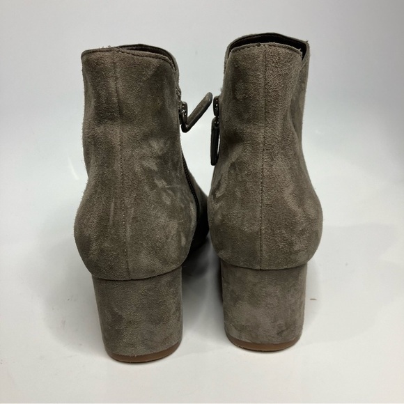 Cole Haan Elyse booties gray suede pointed toe size 9 - Picture 4 of 7